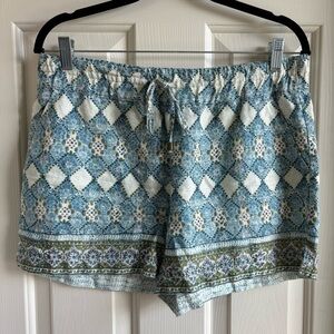 By Anthropologie Linen Shorts